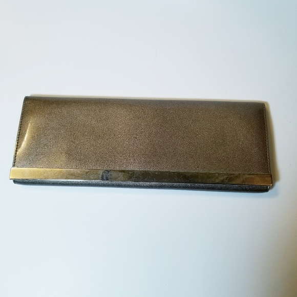Aldo Gold Clutch - Picture 1 of 3